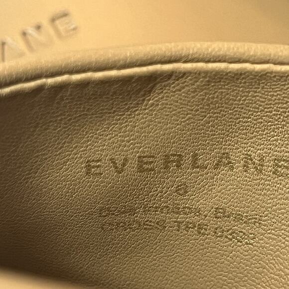 Everlane The Day Leather Crossover Sandals Light Brown Women Sz 6 Slip On Slide - Picture 10 of 10